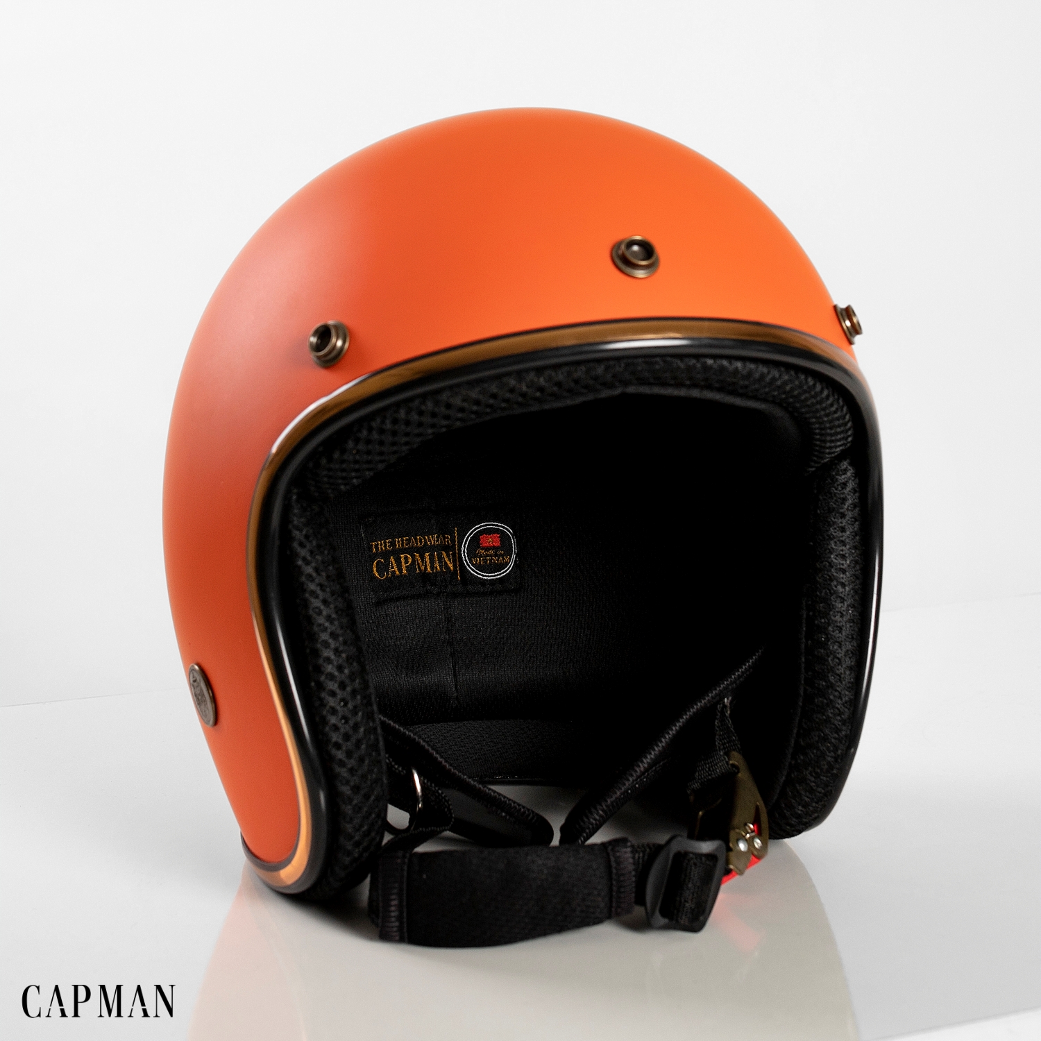 Mũ bảo hiểm 3/4 chính hãng Capman 