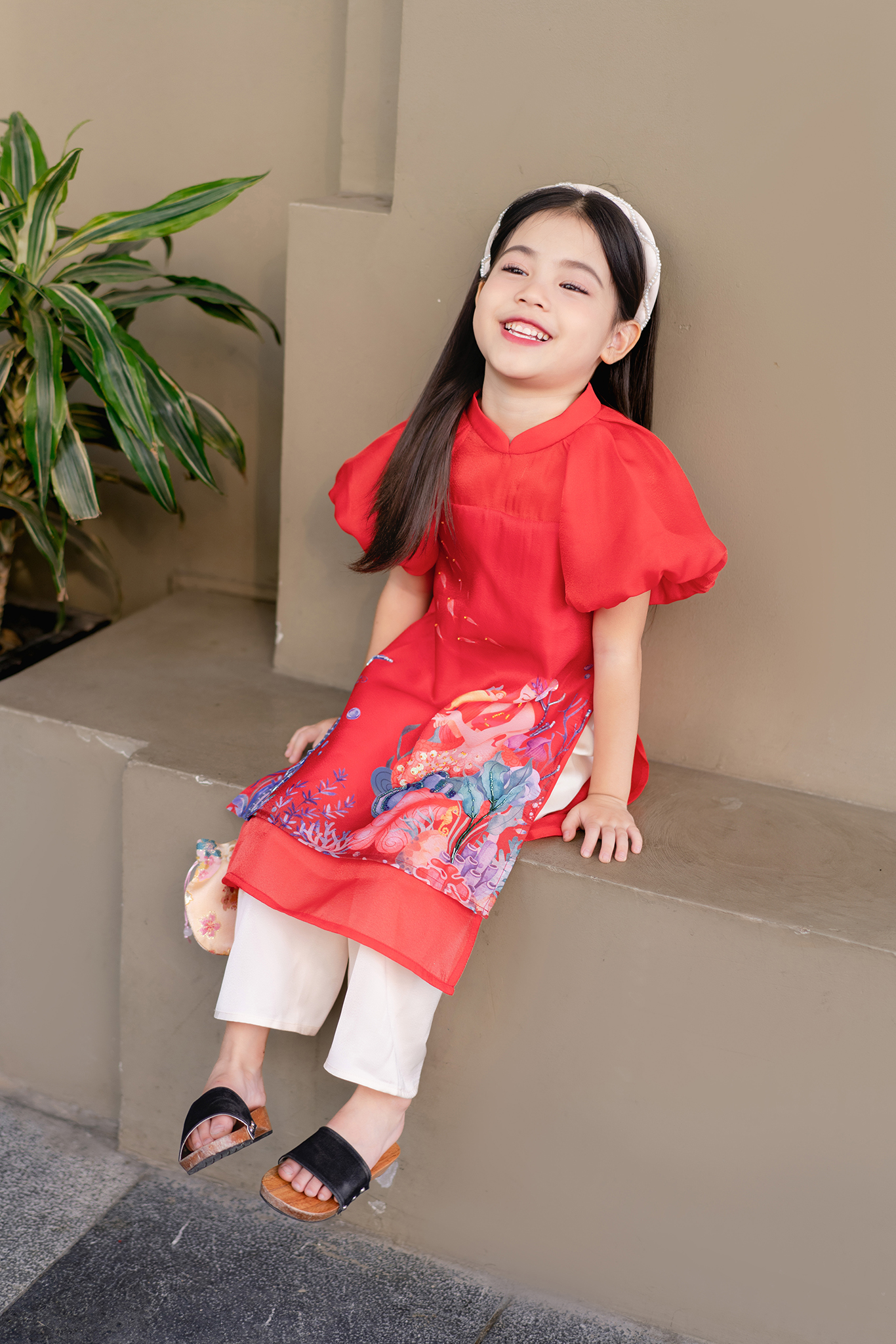 Áo dài con in mẹ con Biển_thumbnail_1