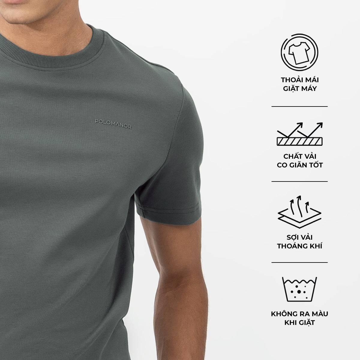 Áo Thun Nam Basicman với thông tin chi tiết