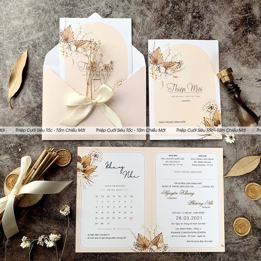 Thiệp gập classic TPF-01