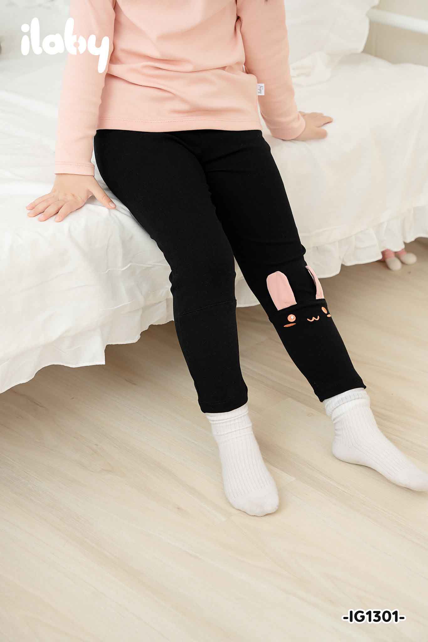 Quần legging phối tai thỏ thêu_thumbnail_0