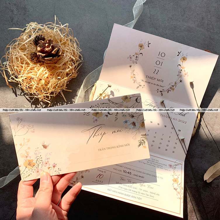 Thiệp gập classic - TP31