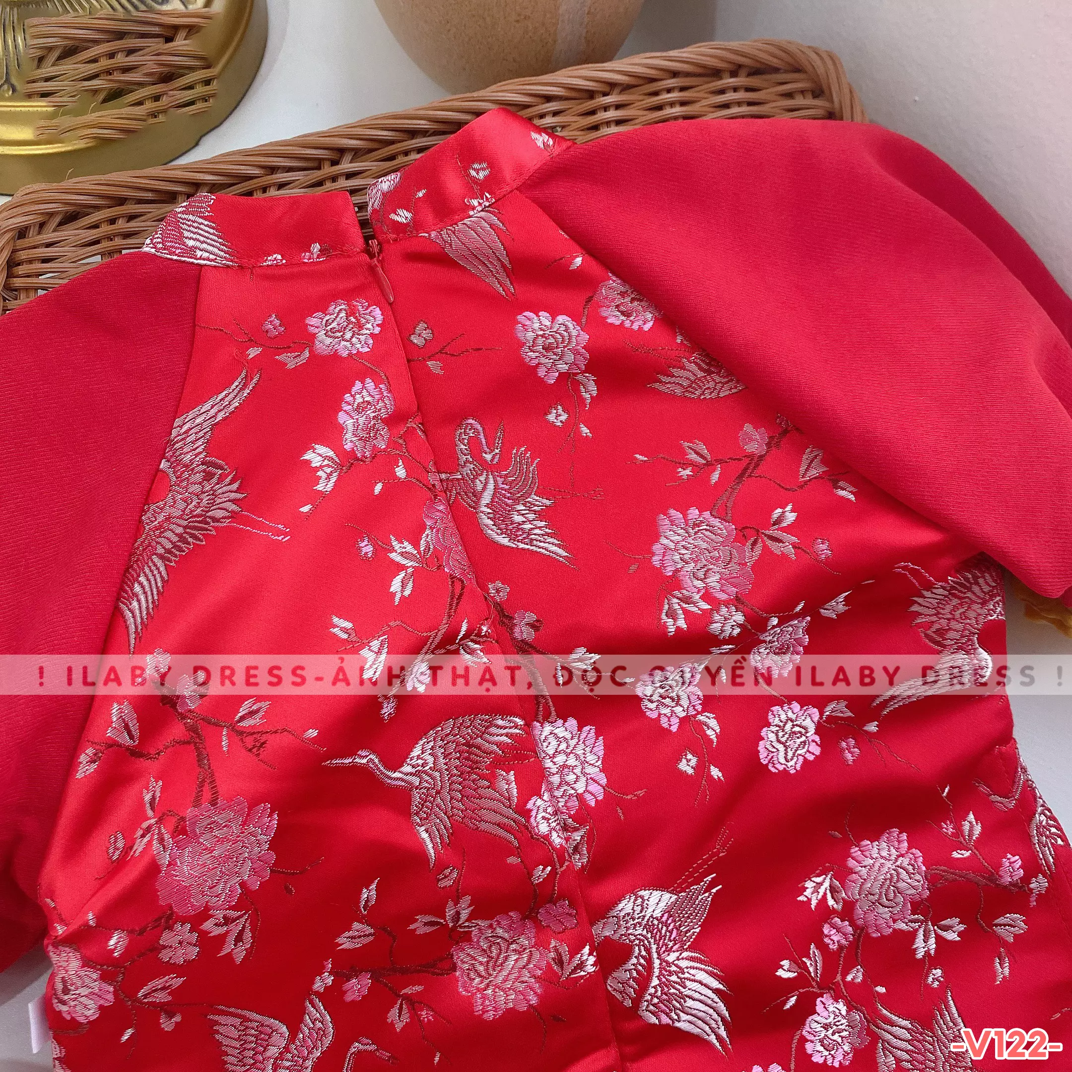 Bộ áo dài gấm tay bồng_thumbnail_6