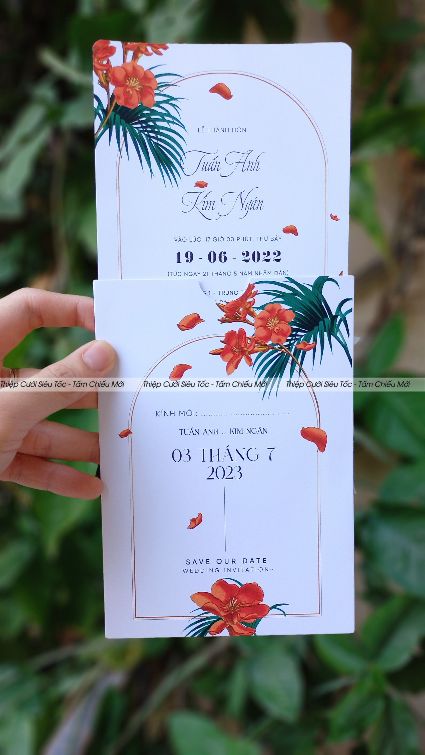 Thiệp phong bì Creamy VHCCB090