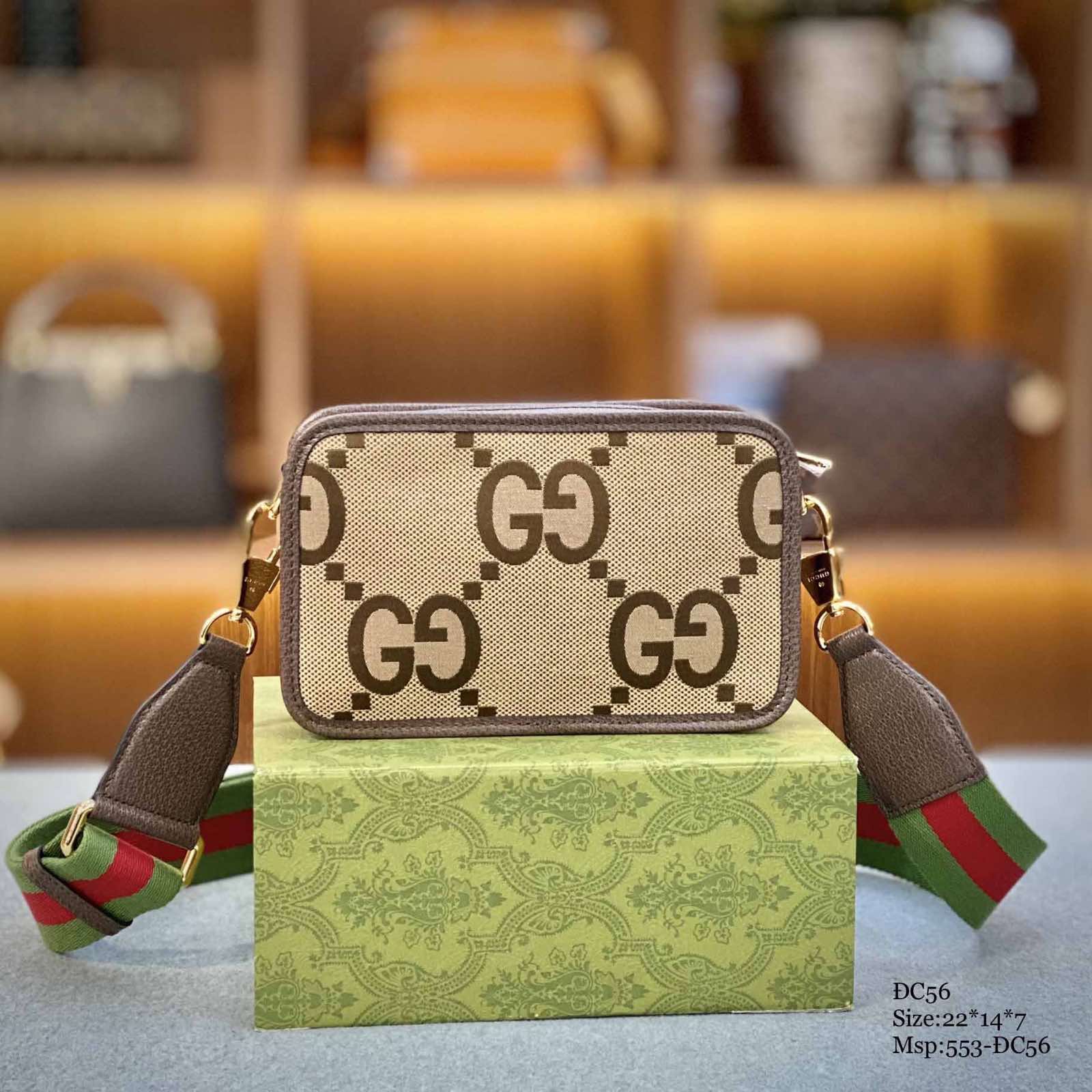 Túi đeo chéo Gucci Jumbo GG Mini Bag_thumbnail_3