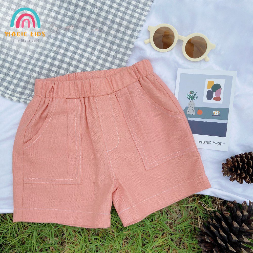 Quần đùi linen túi ốp - QĐ21008_thumbnail_5