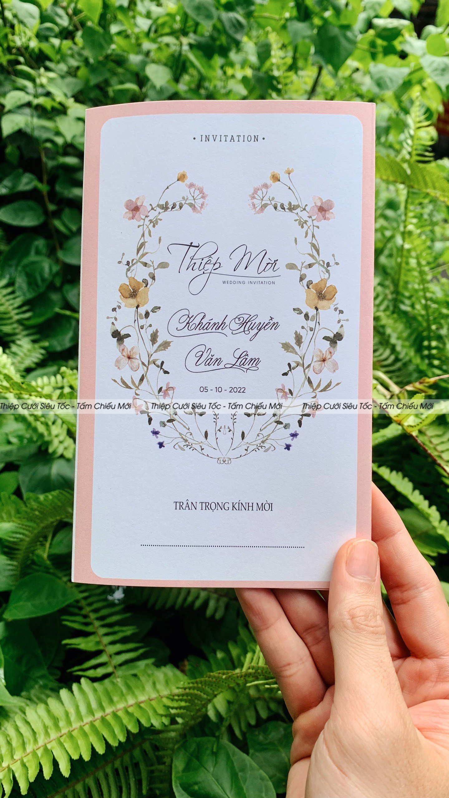 Thiệp gập classic - BB130