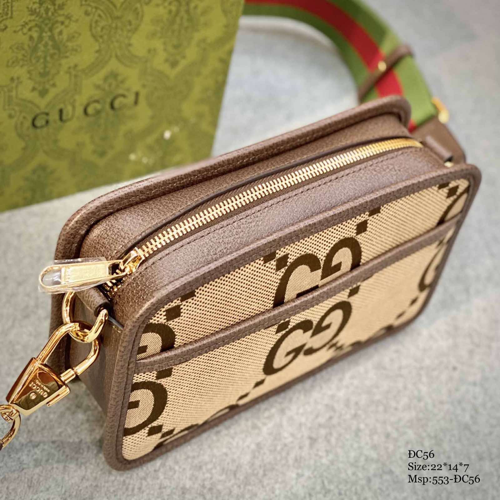 Túi đeo chéo Gucci Jumbo GG Mini Bag_thumbnail_2