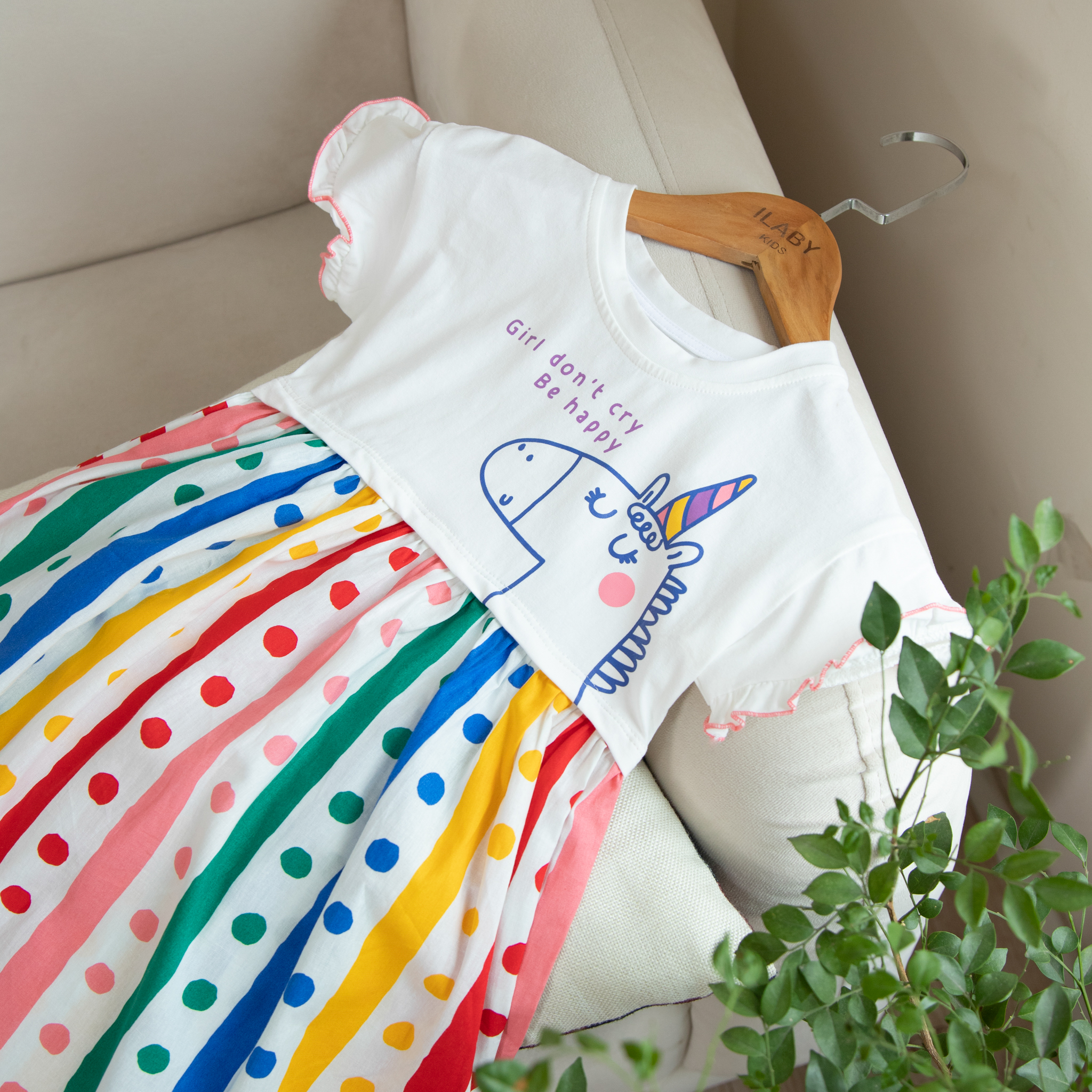 Váy cotton phối thô họa tiết_thumbnail_3