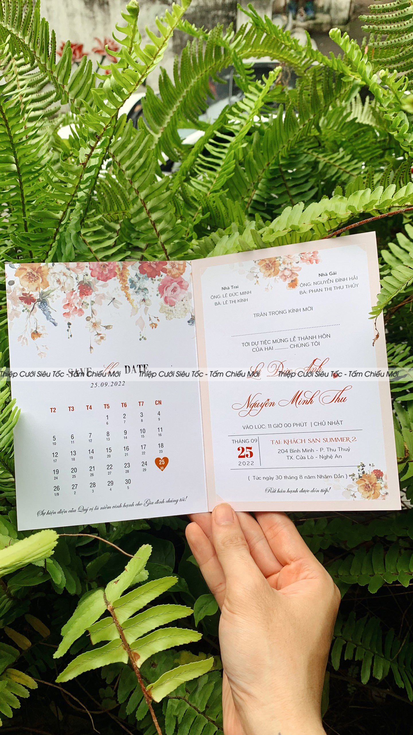 Thiệp gập classic TPF-07