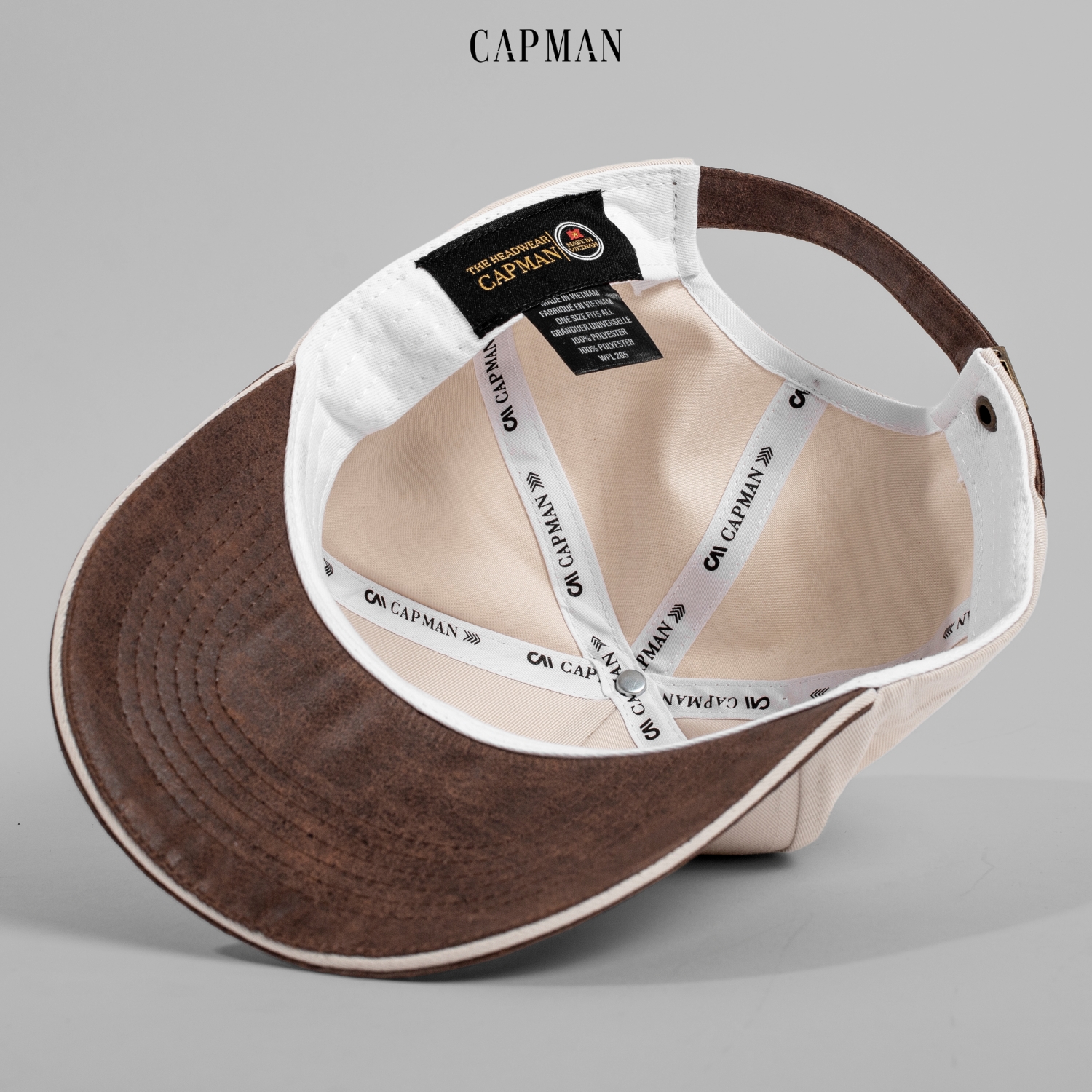 Mũ lưỡi trai chính hãng Capman - CM03