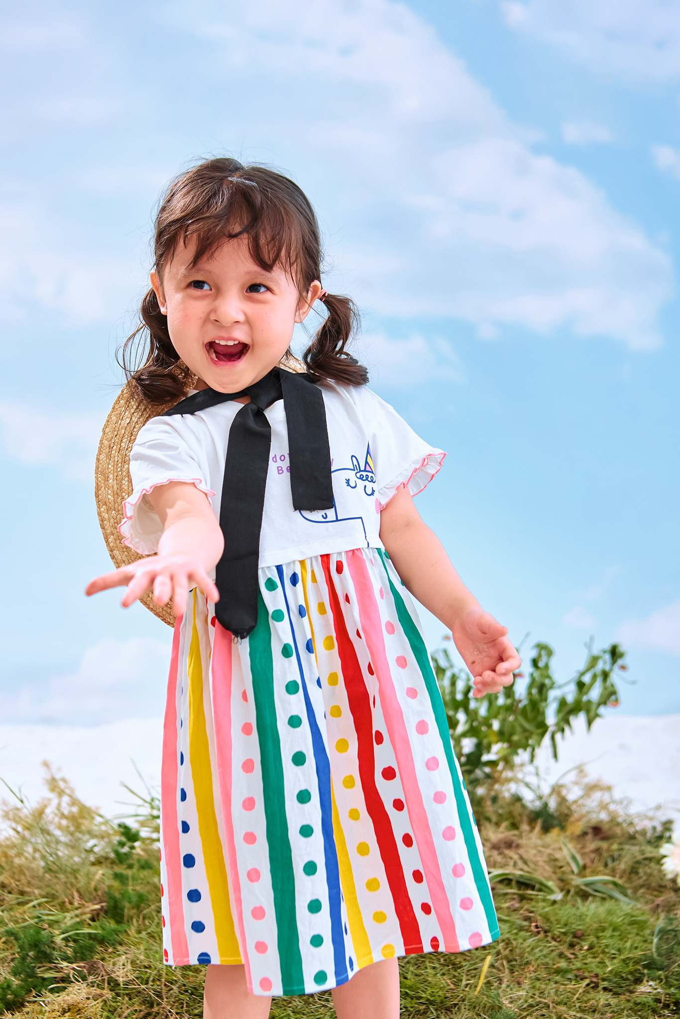 Váy cotton phối thô họa tiết_thumbnail_0