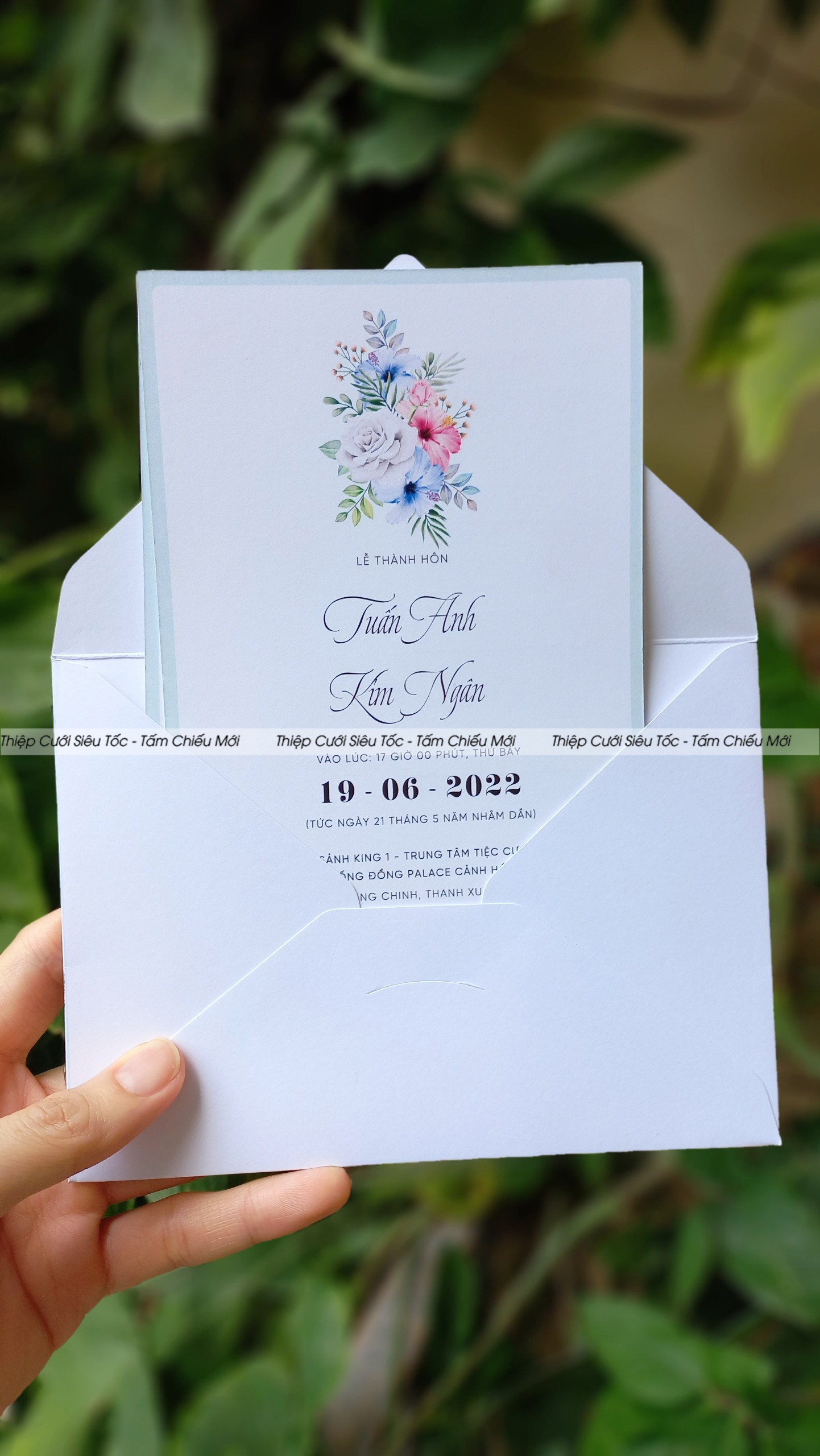 Thiệp phong bì Creamy VHCCB078