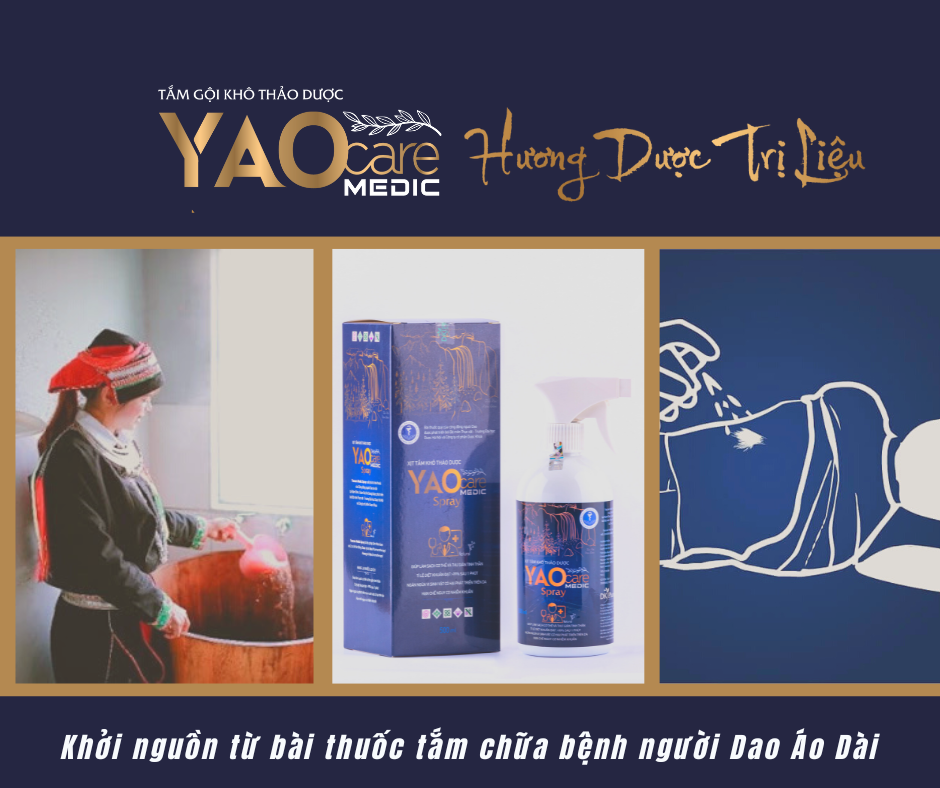 Xịt tắm khô thảo dược Yaocare Medic