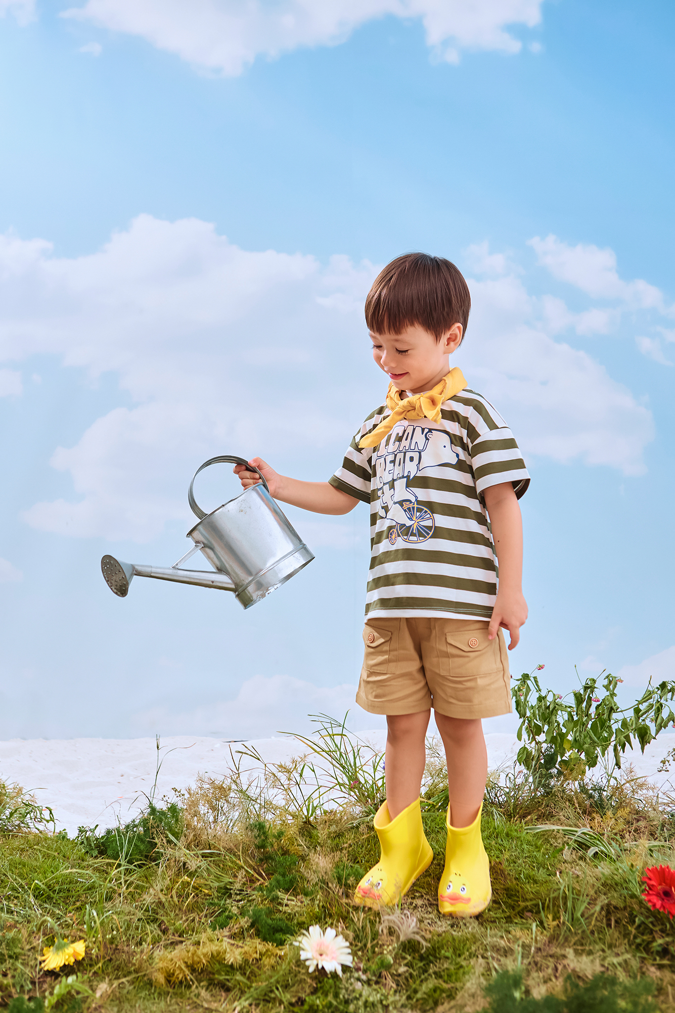 Quần kaki phối túi ốp trên túi_thumbnail_0