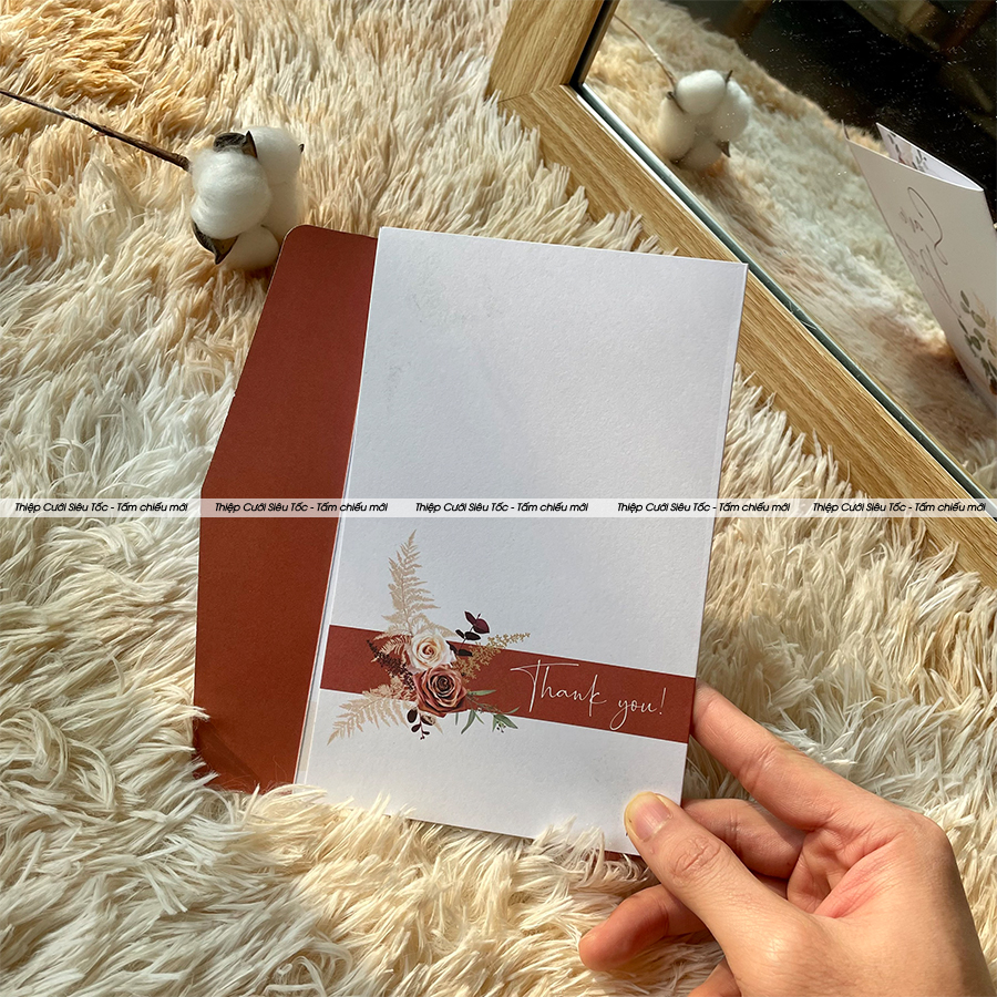 Thiệp gập classic - TP34