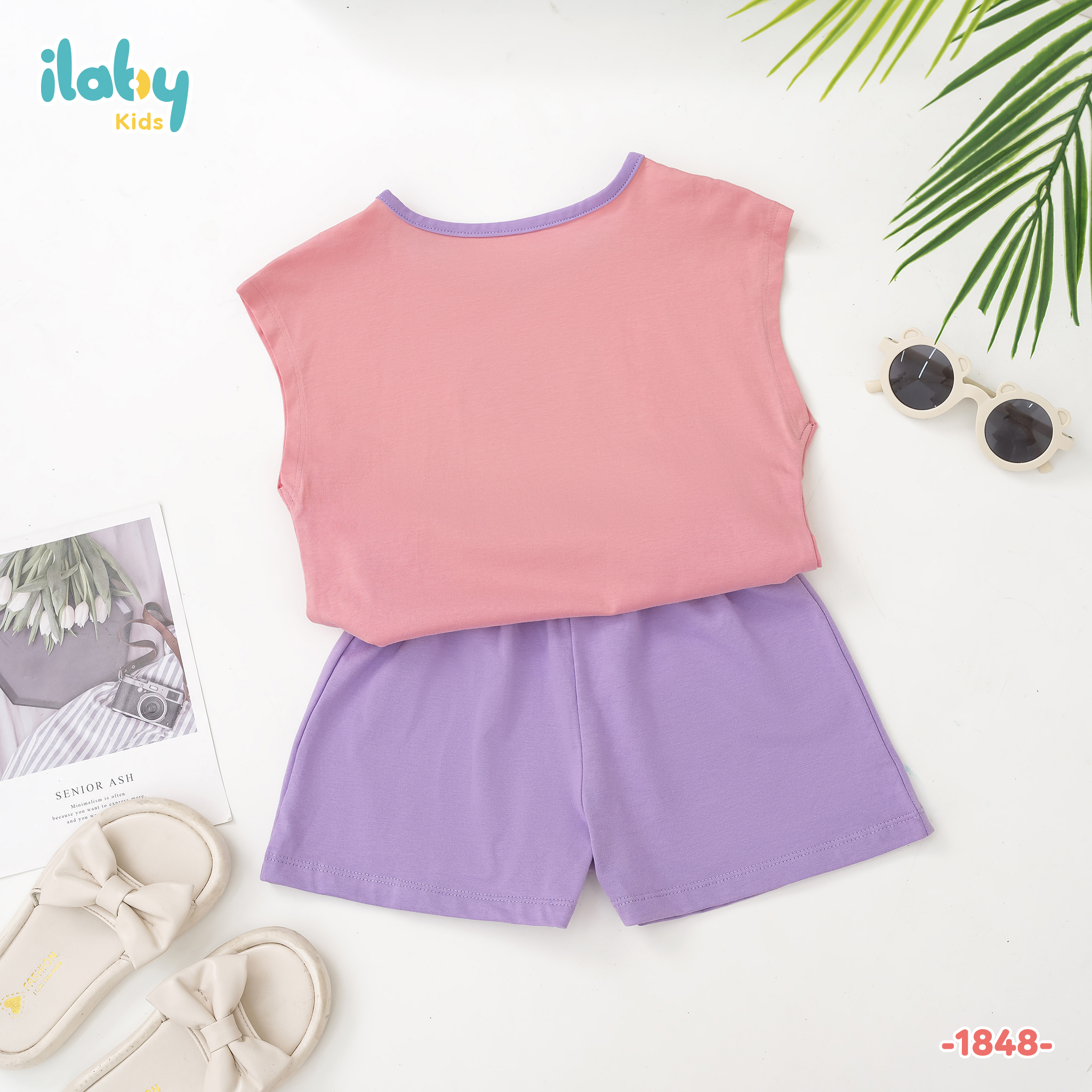 Bộ tay chờm phối vải quần cộc_thumbnail_5