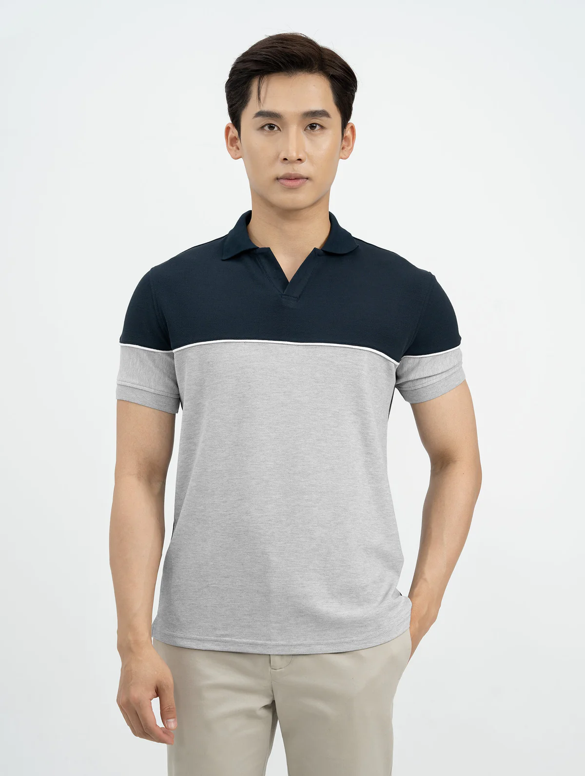 Áo Polo Nam Carlee vải CMC phom Regular Fit