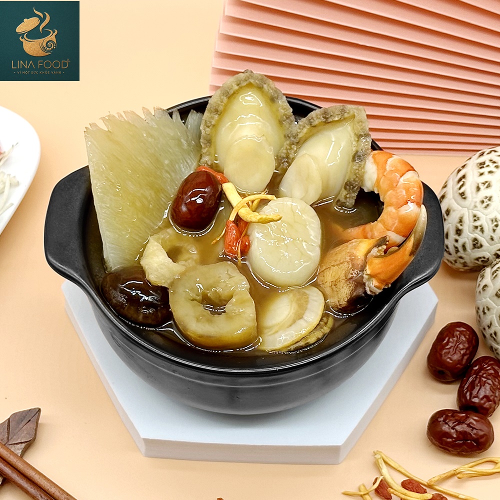 Súp Vi Cá Hải Sản Lớn