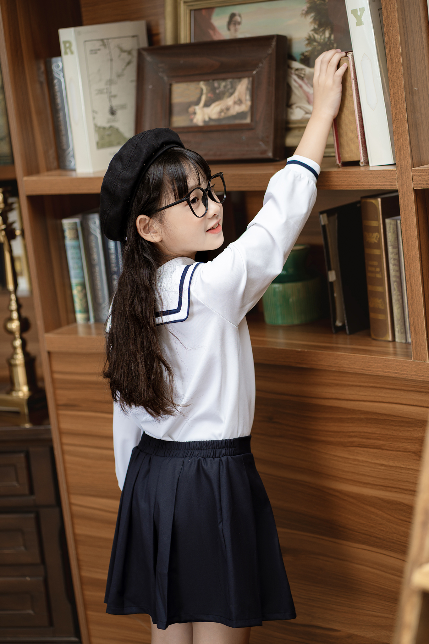 Áo polo dài tay cổ thuỷ thủ phối  viền_thumbnail_2