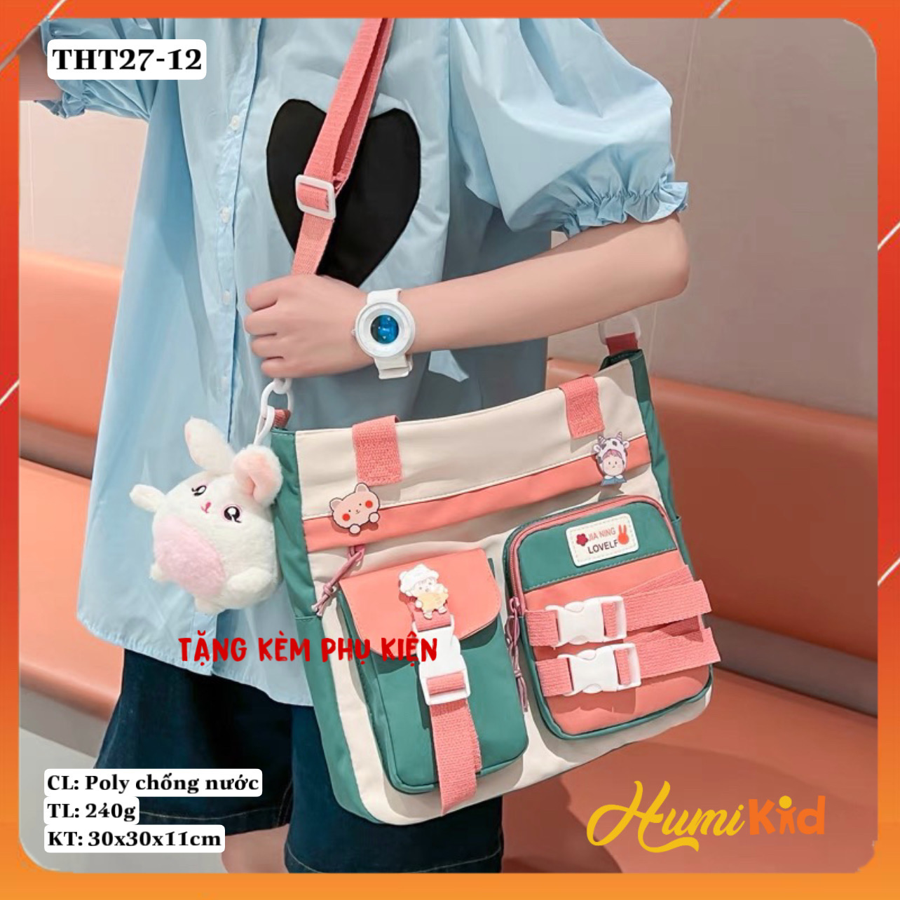 TÚI HỌC THÊM CHO BÉ (THT27-12)