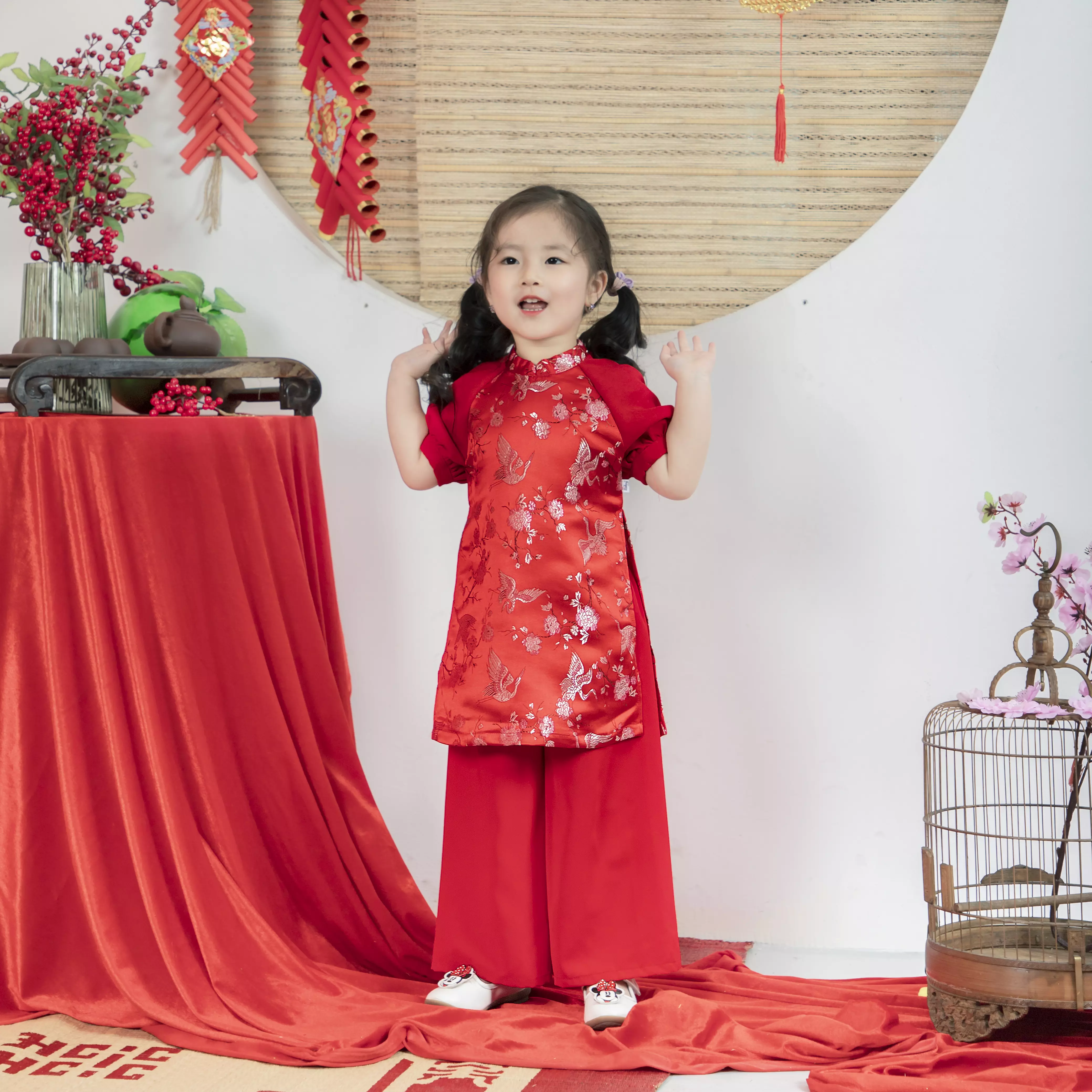 Bộ áo dài gấm tay bồng_thumbnail_0