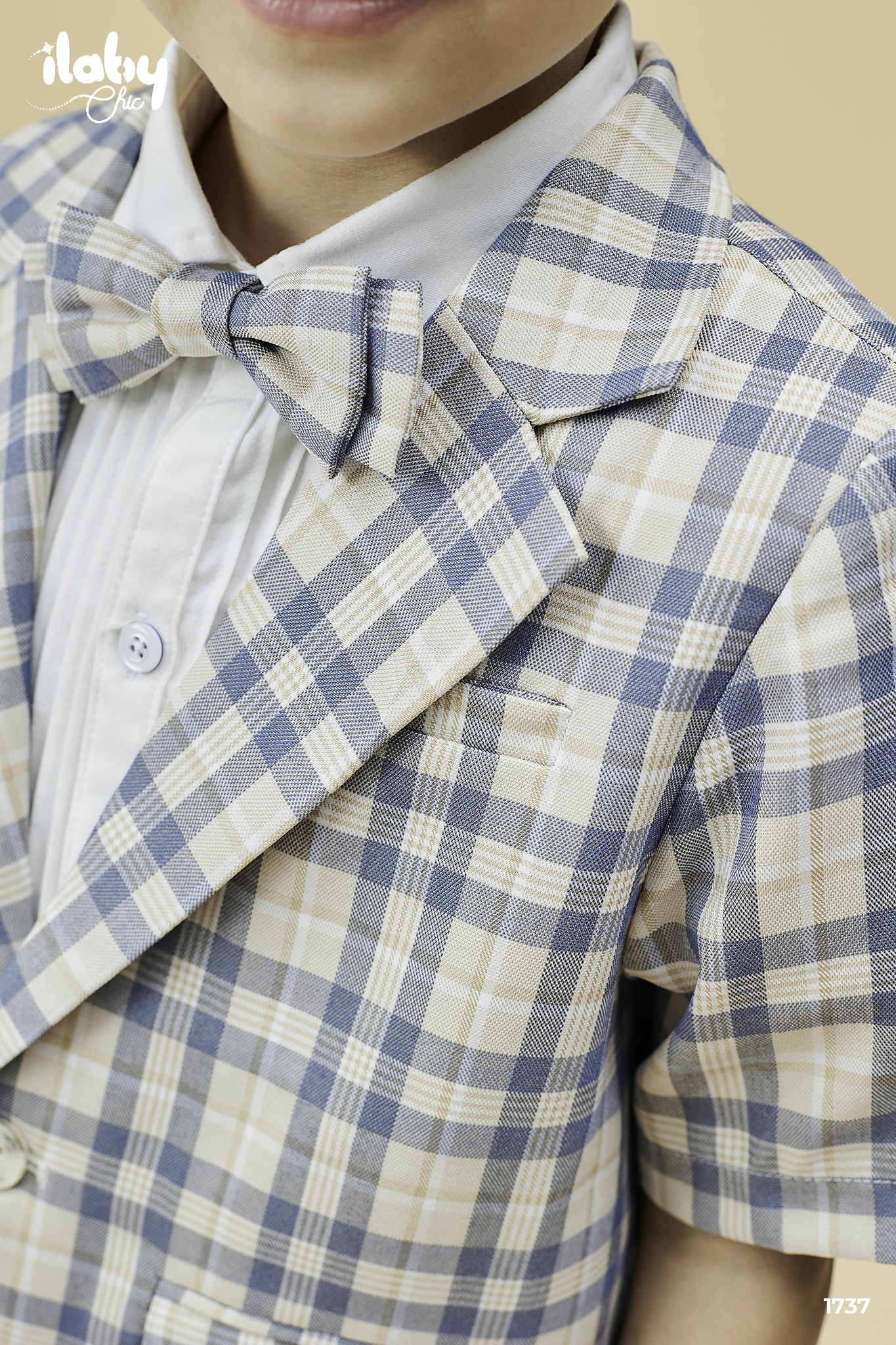 Set vest blazer cộc tay kèm nơ_thumbnail_3