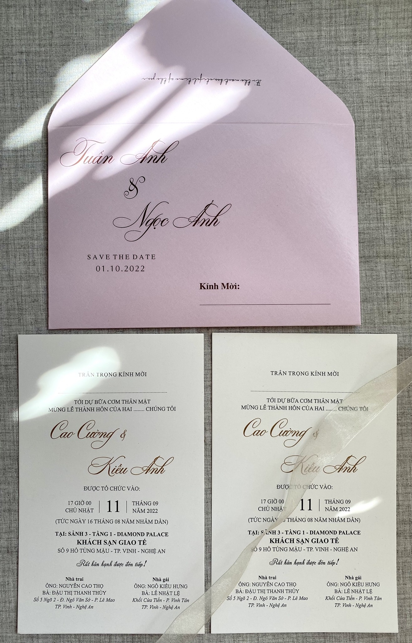 Thiệp phong bì Creamy TCM046