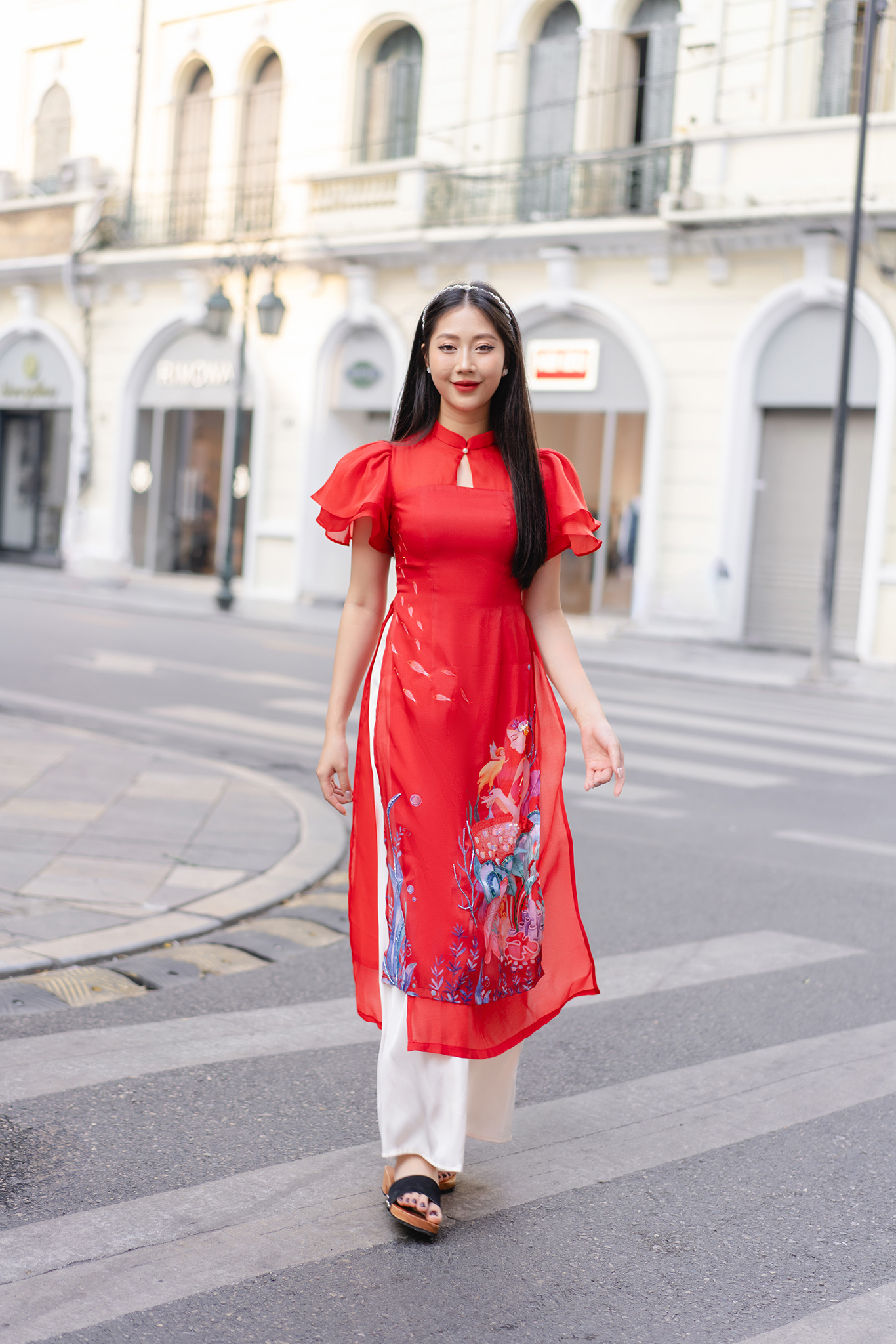 Áo dài mẹ in mẹ con Biển_thumbnail_2