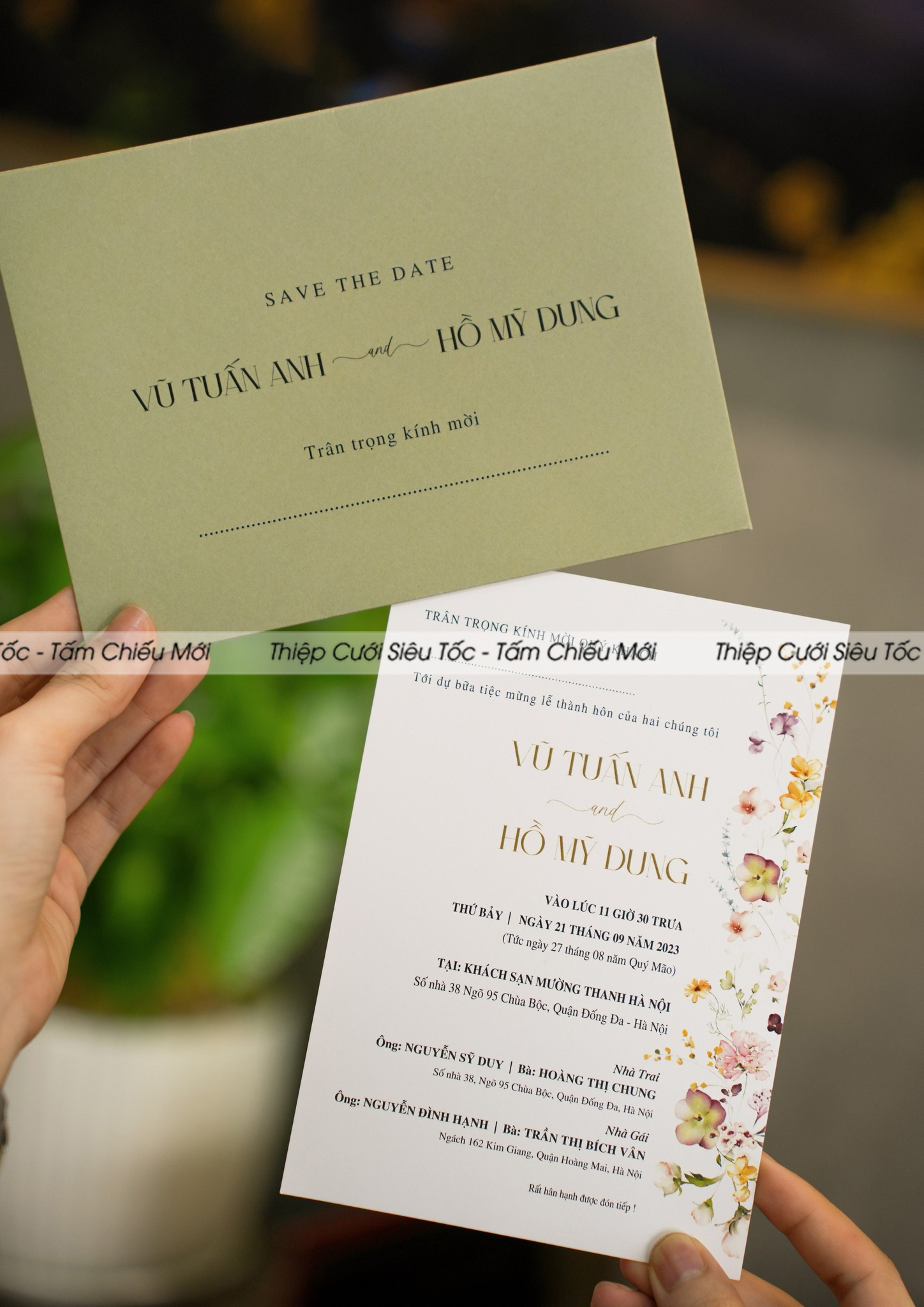 Thiệp phong bì Creamy VHCCB127