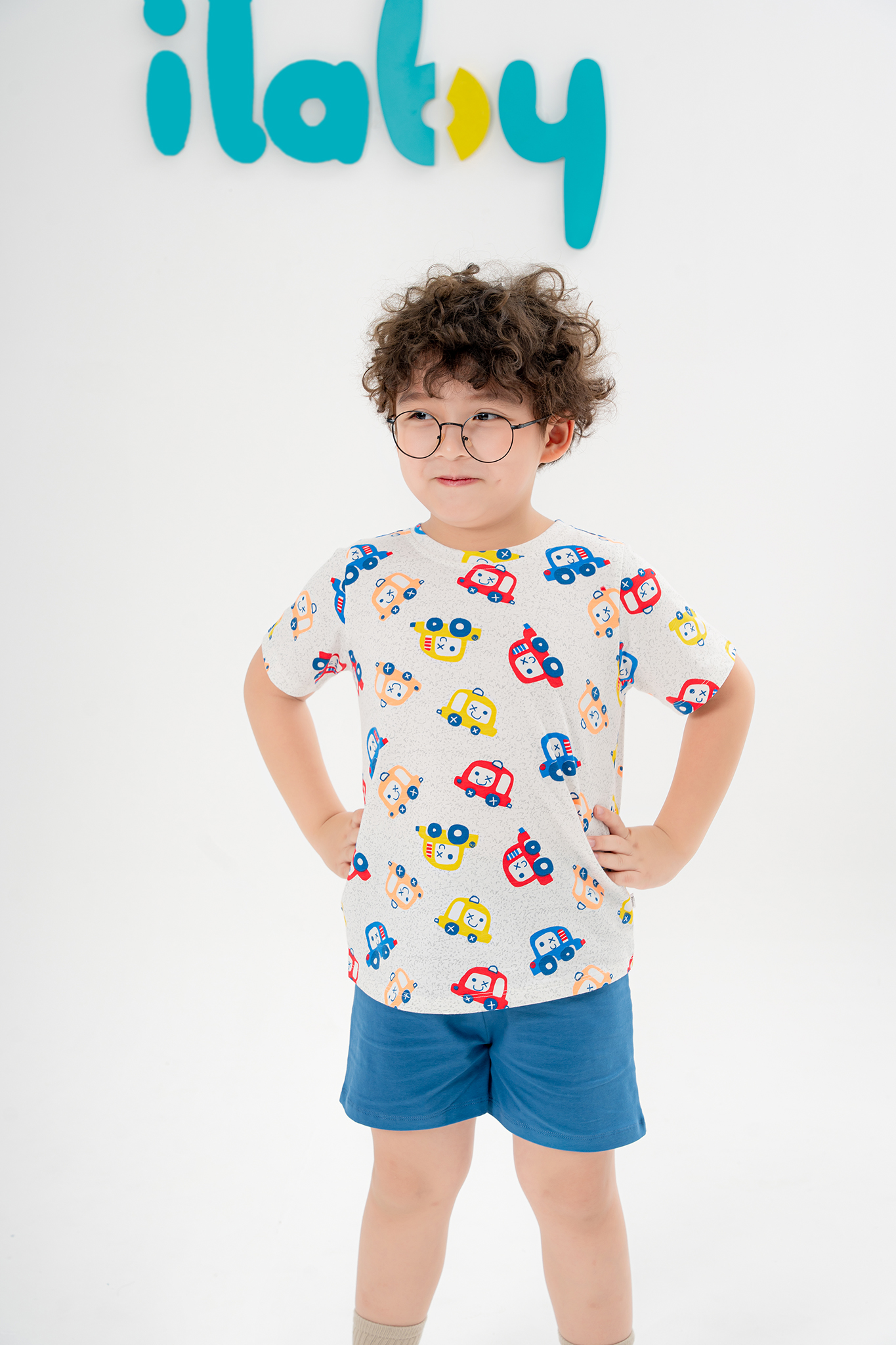 Bộ thun áo hoạ tiết quần màu_thumbnail_0