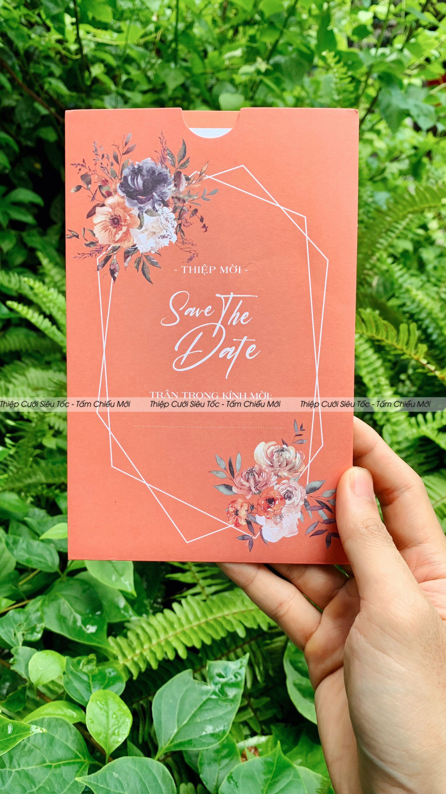 Thiệp phong bì rút classic TPF-11