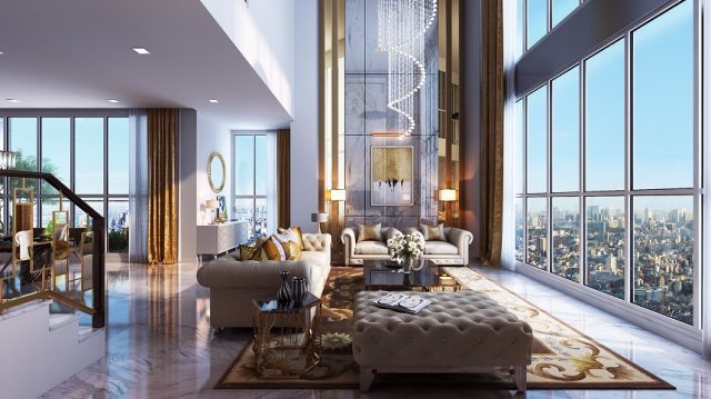 Căn hộ penthouse sang xịn nhất khu Thủ Thiêm