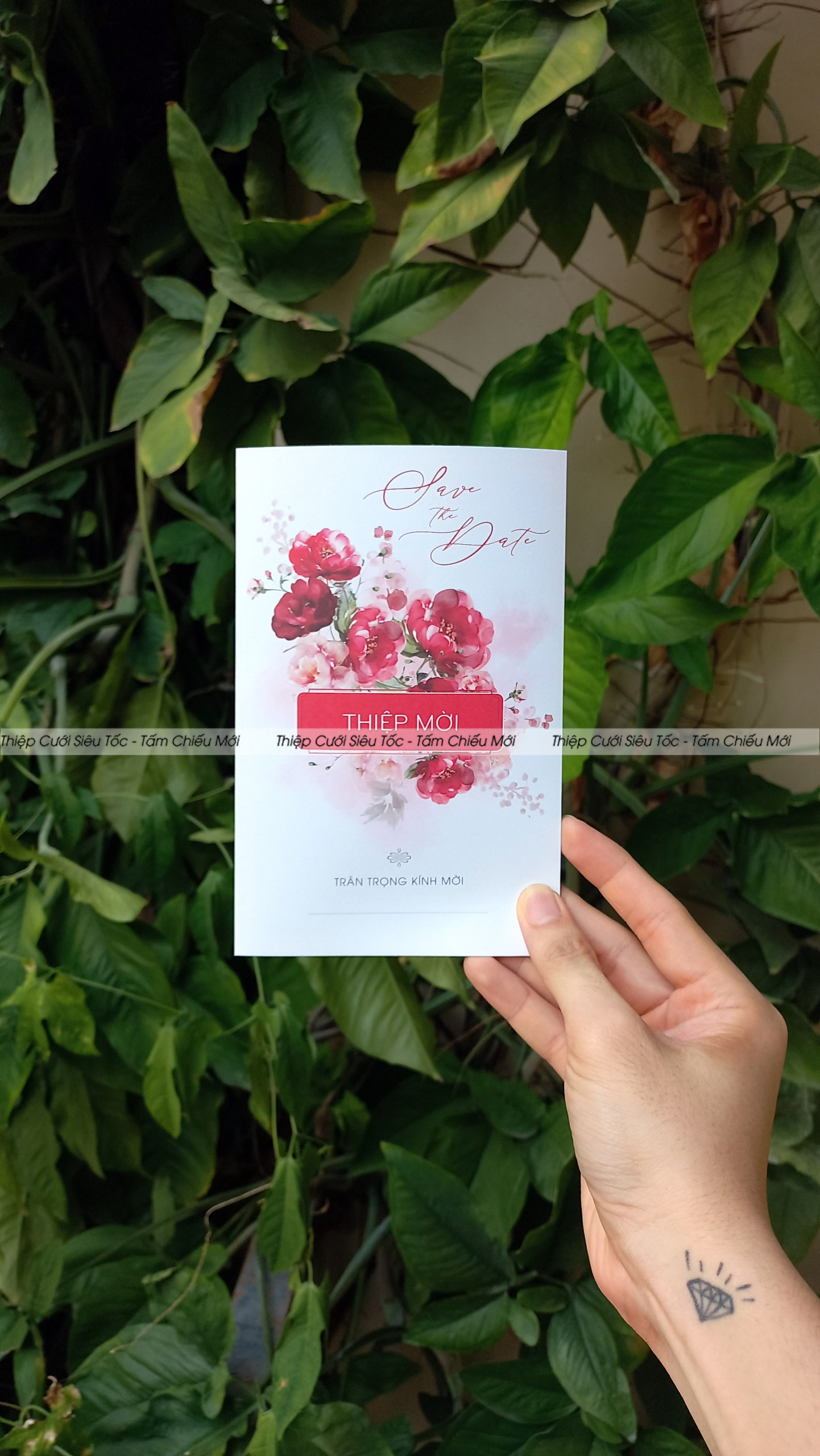 Thiệp gập classic HD315