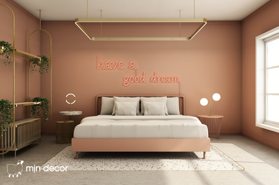  Thiết kế phòng ngủ màu hồng trẻ trung, lãng mạn