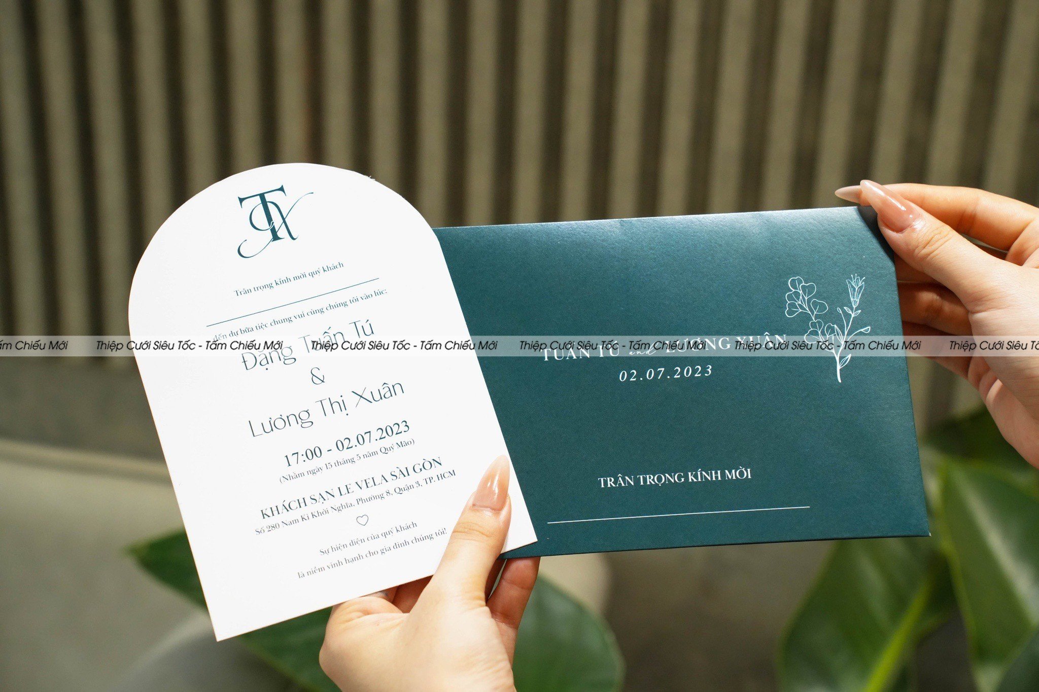 Thiệp phong bì Creamy VHCCB074