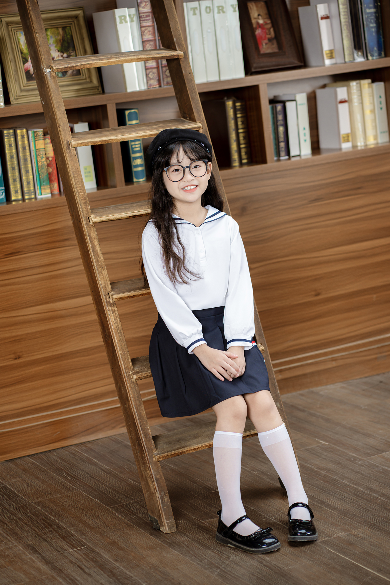 Áo polo dài tay cổ thuỷ thủ phối  viền_thumbnail_1