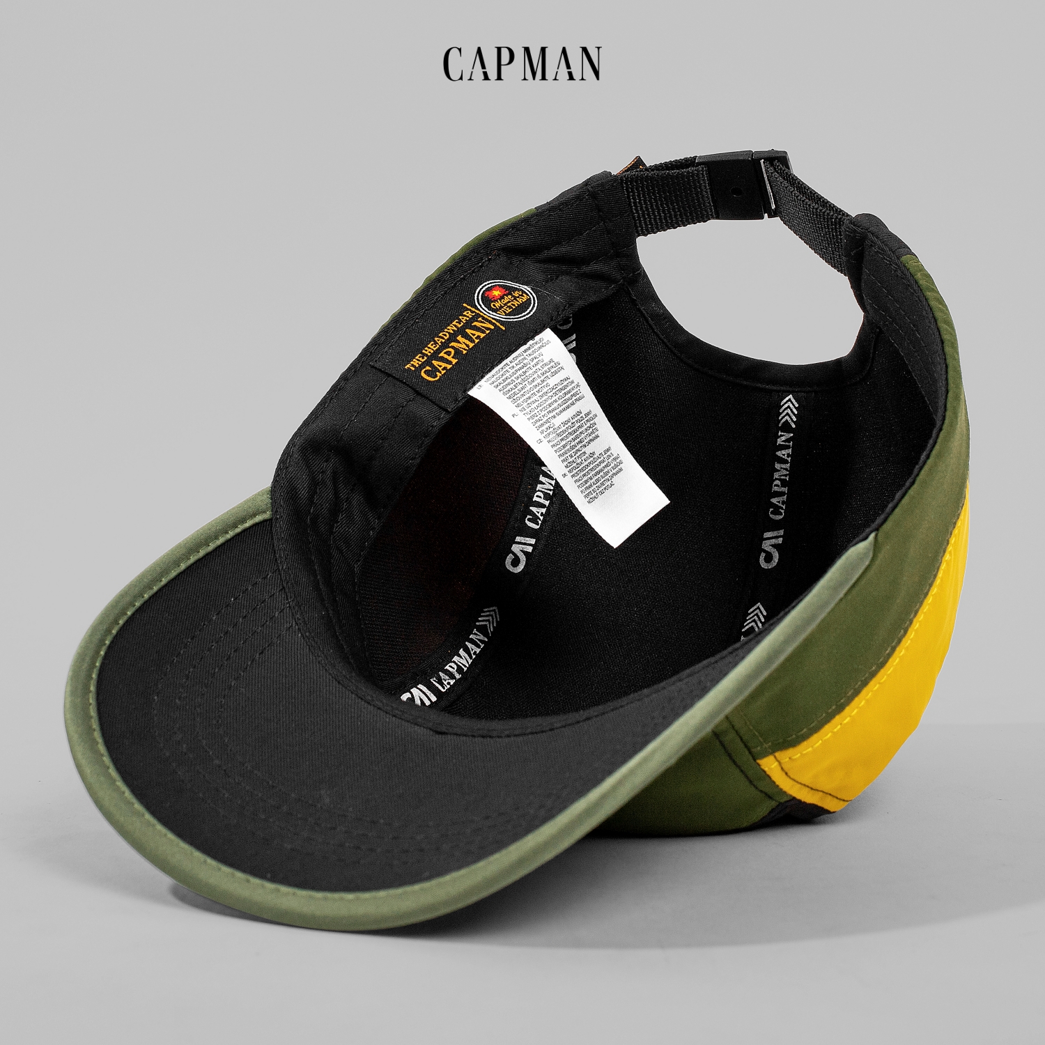 Mũ 5panel chính hãng Capman - CM56