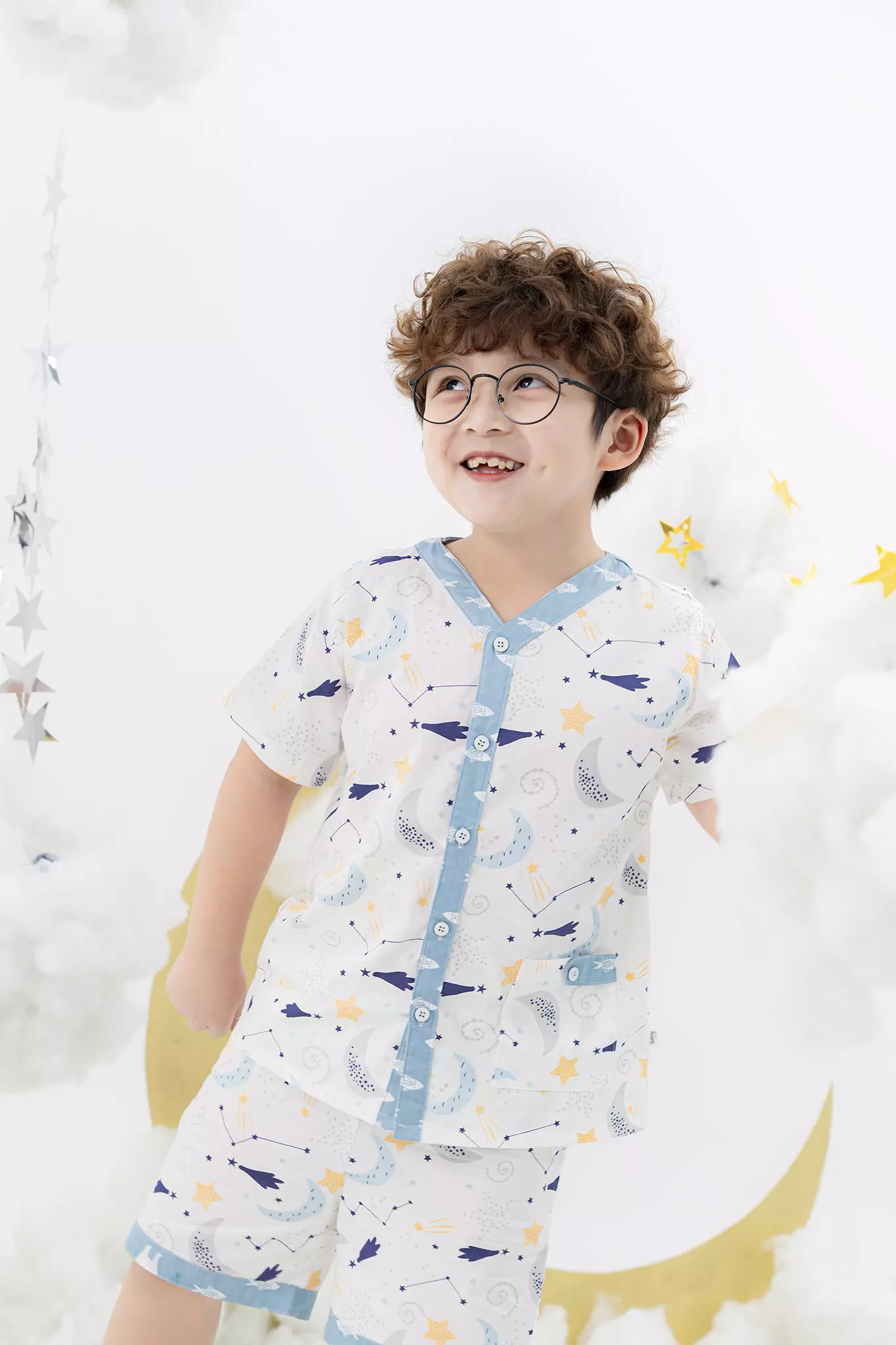 Bộ pyjama bé trai cộc tay phối nẹp màu_thumbnail_1