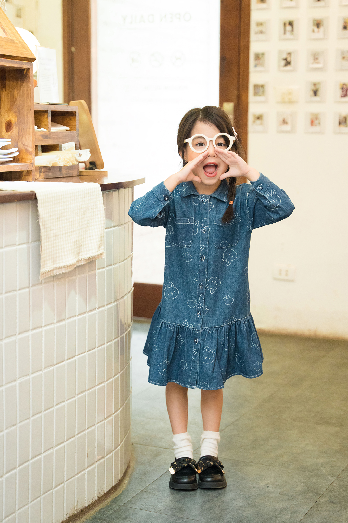 Váy sơ mi jean phối bèo đuôi cá_thumbnail_3