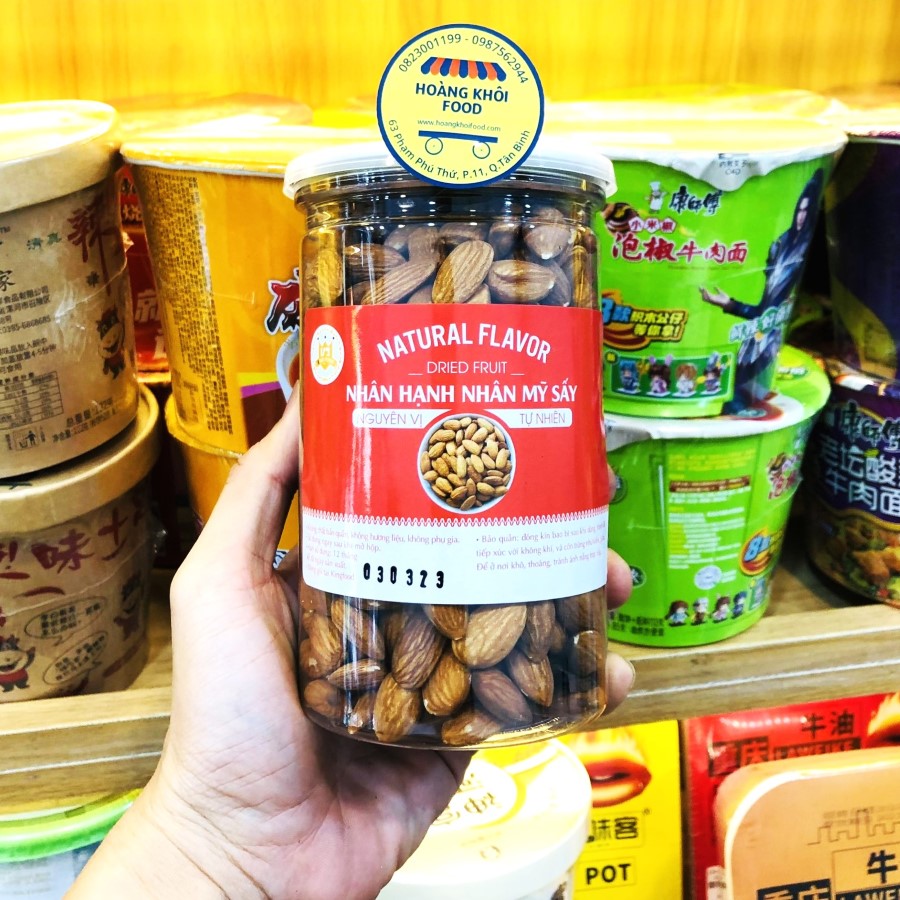 Hạnh Nhân Rang Mộc (đã bóc vỏ)
