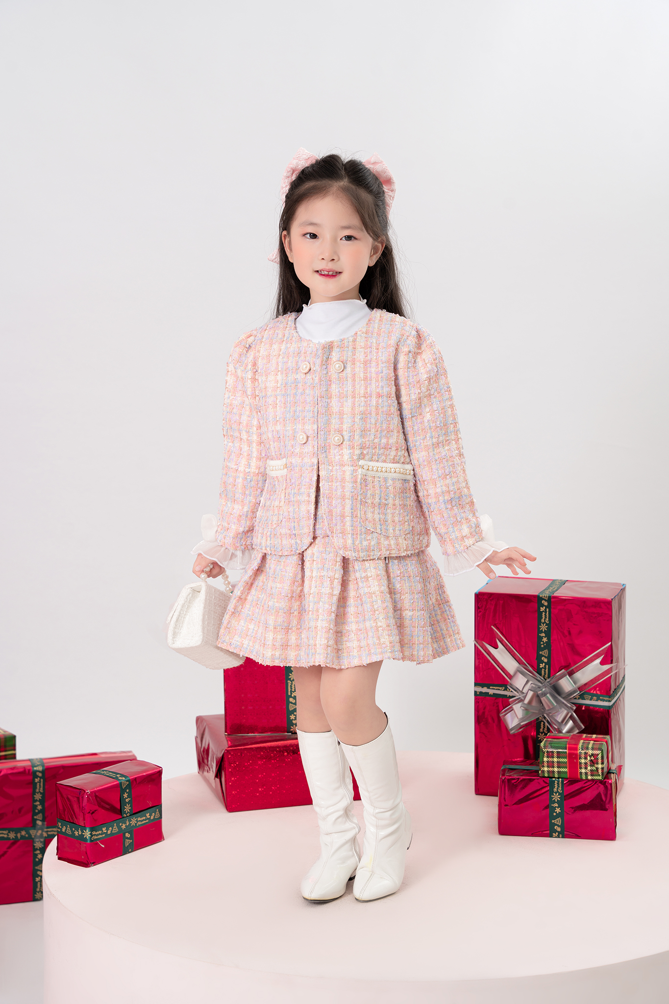 Áo khoác tweed cao cấp phối cúc ngực_thumbnail_3