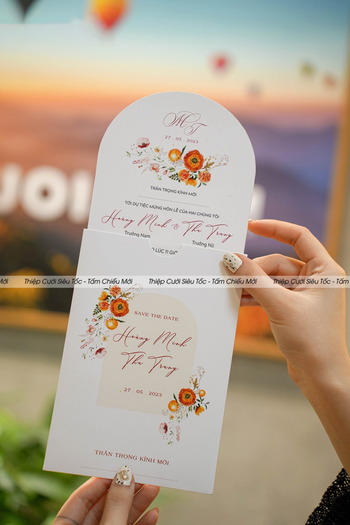 Thiệp phong bì Creamy VHCCB050