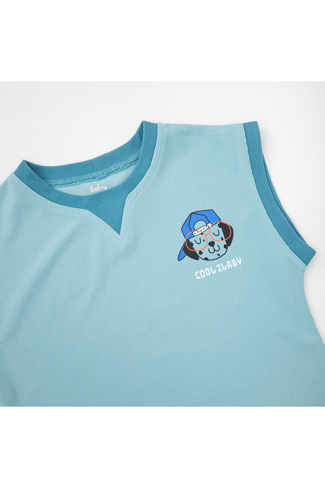 Áo thun tổ ong sát nách phối màu_thumbnail_4