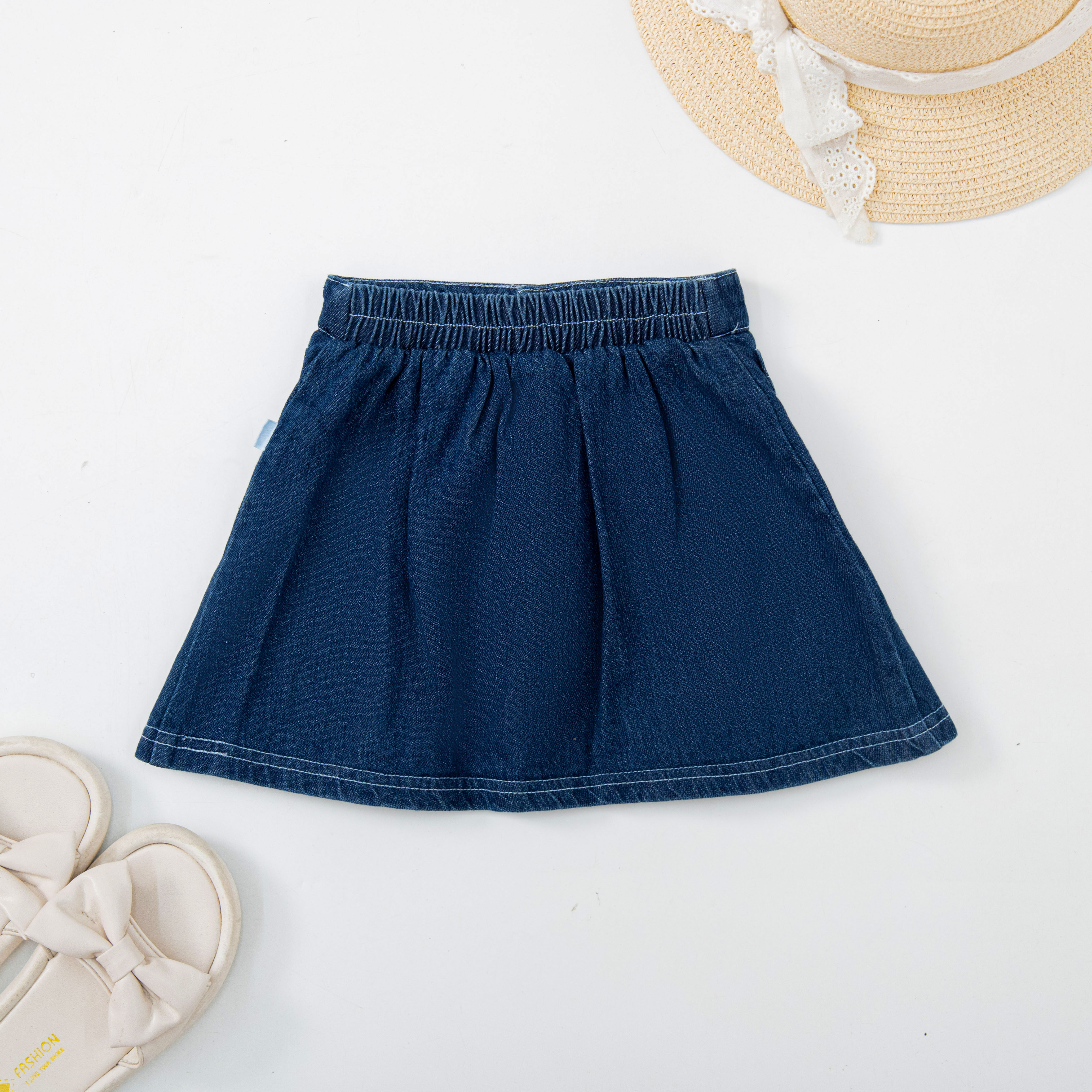 Chân váy jean túi ốp xếp ly_thumbnail_1