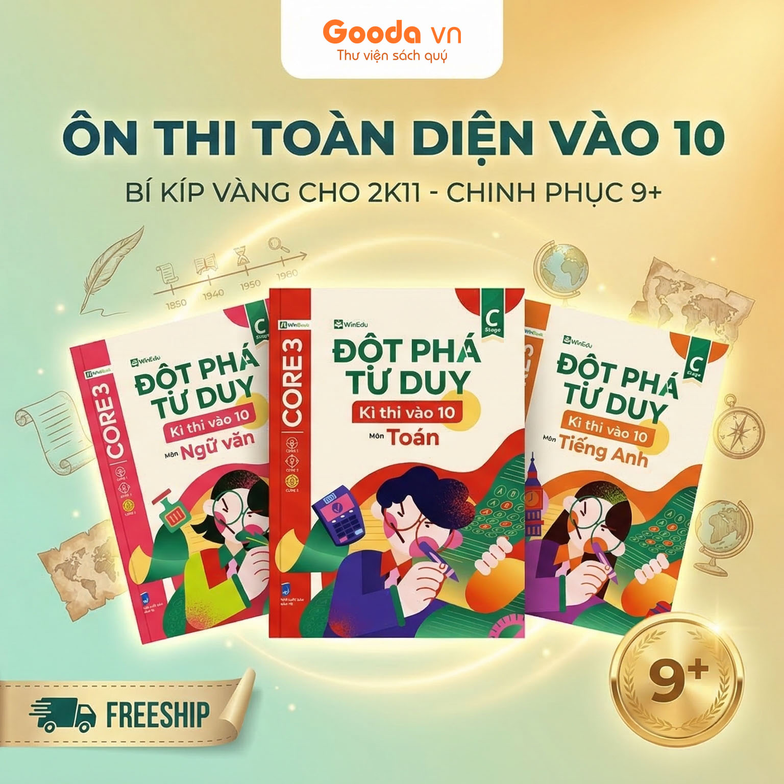 Bộ 3 Cuốn Đột Phá Tư Duy