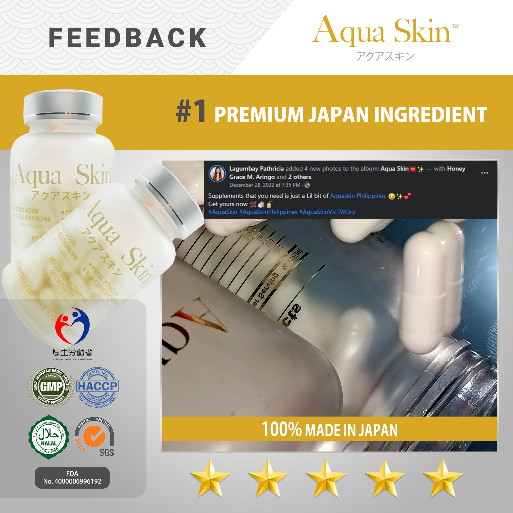aqua skin glutathione Aqua Skin Diamond Ultra White F 30 Glutathione Injection at Best Price in  Delhi main image 0