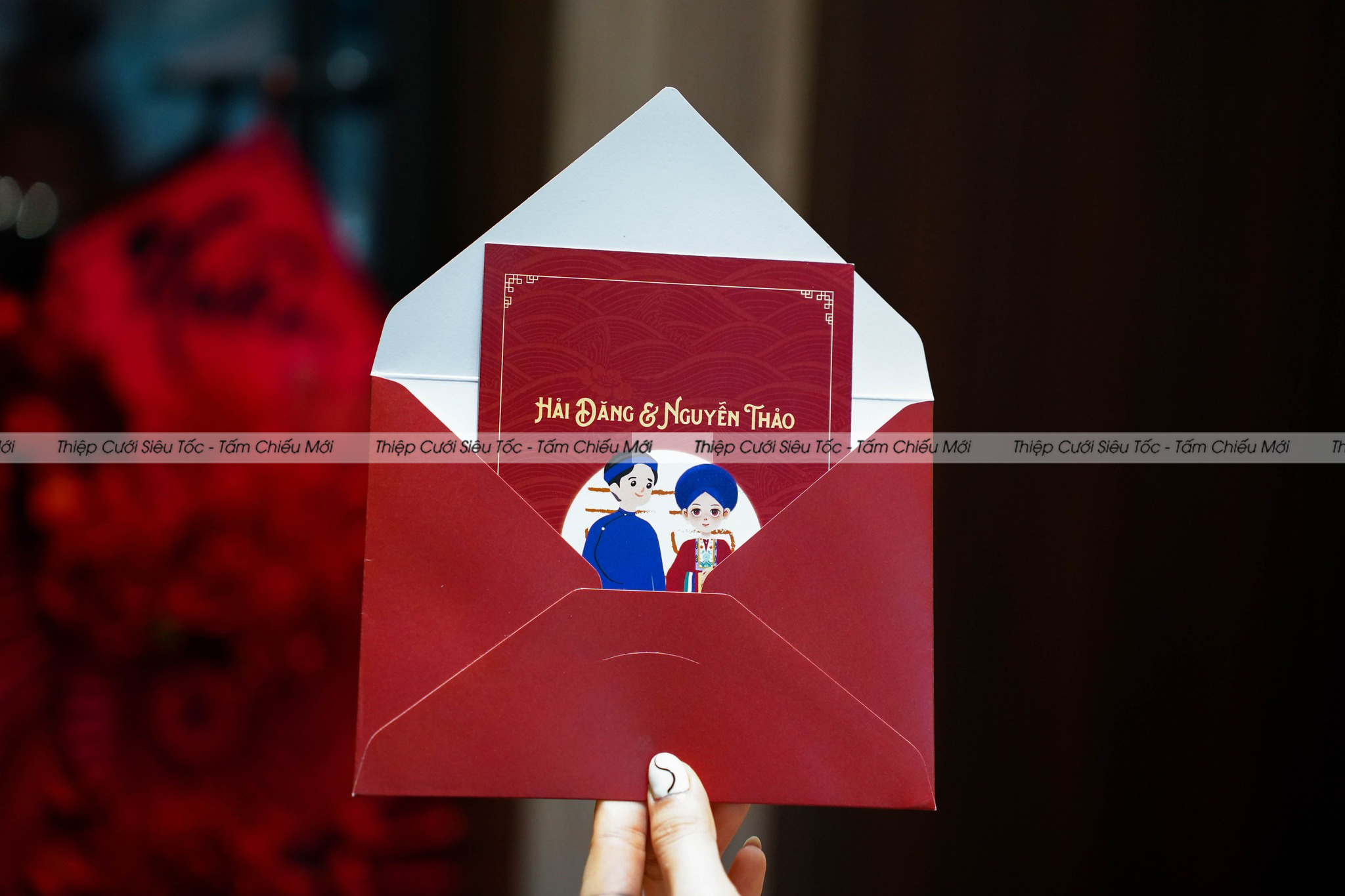 Thiệp phong bì Creamy VHCCB065