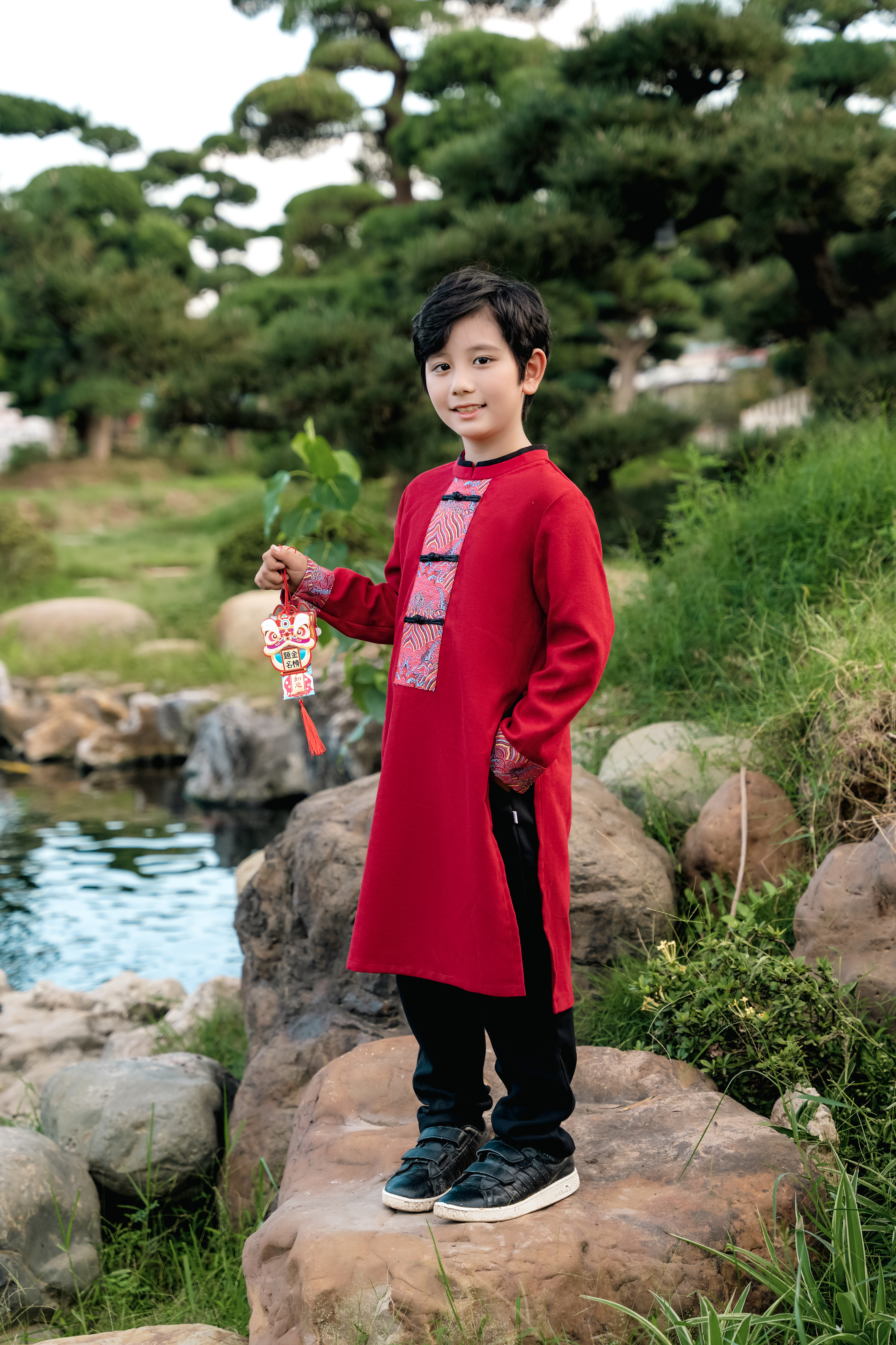 Áo dài nhung phối gấm_thumbnail_0