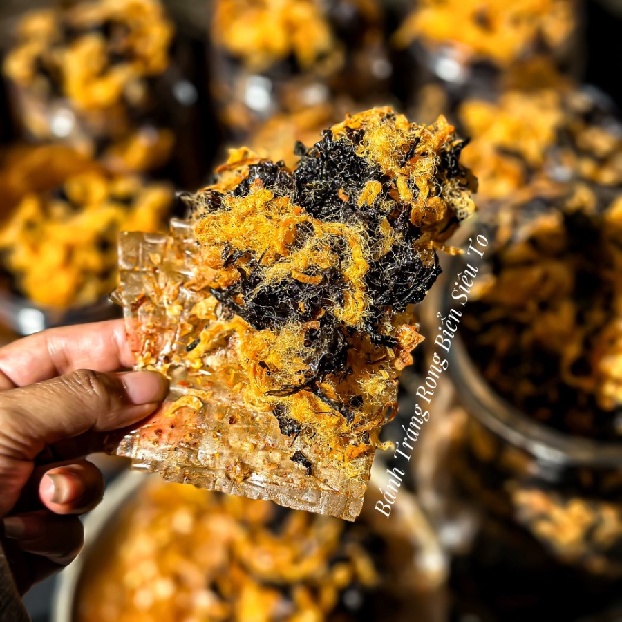 Bánh Tráng Rong Biển Chà Bông